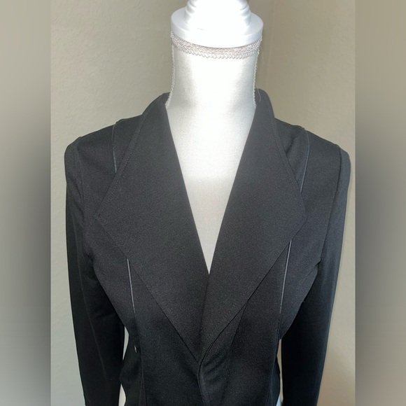 Banana Republic Black Knit Open Blazer - Picture 10 of 12